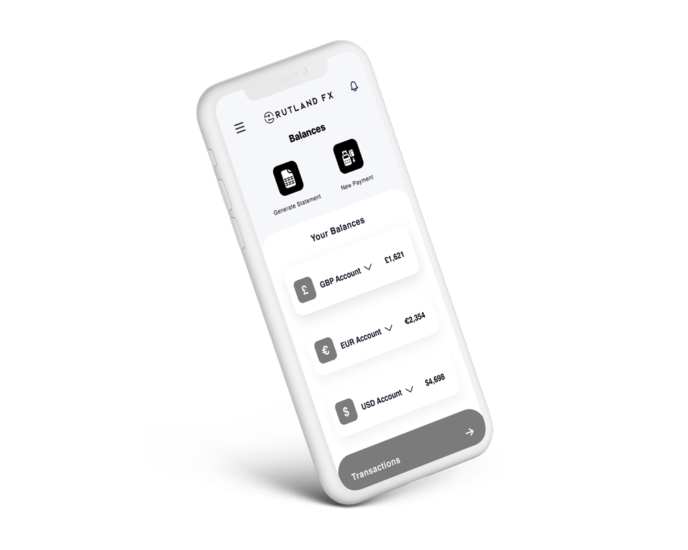 Multi-currency Accounts from Rutland FX